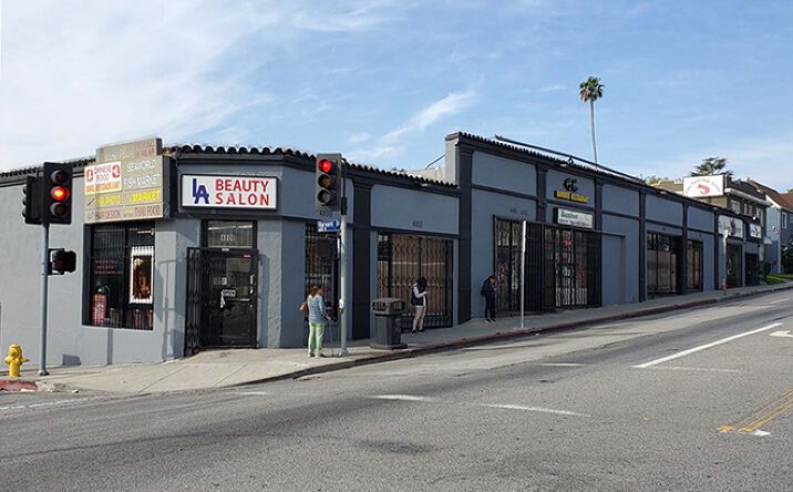 Pictures of Retail property located at 4800 Melrose Ave, Los Angeles, CA 90029 for lease - image #1