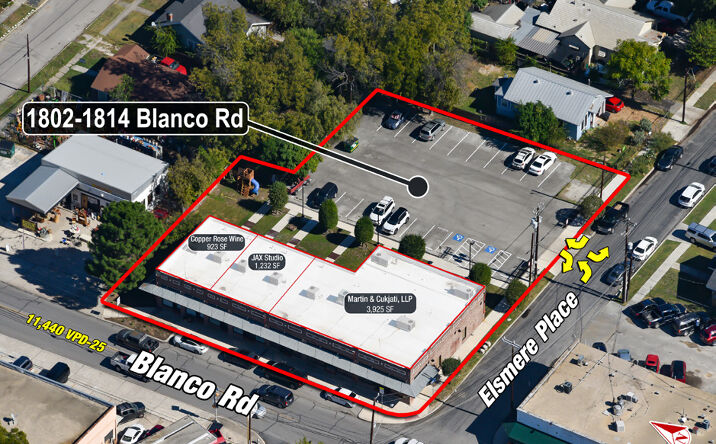 Pictures of Retail property located at 1802-1814 Blanco Road, San Antonio, TX 78212 for lease - image #1
