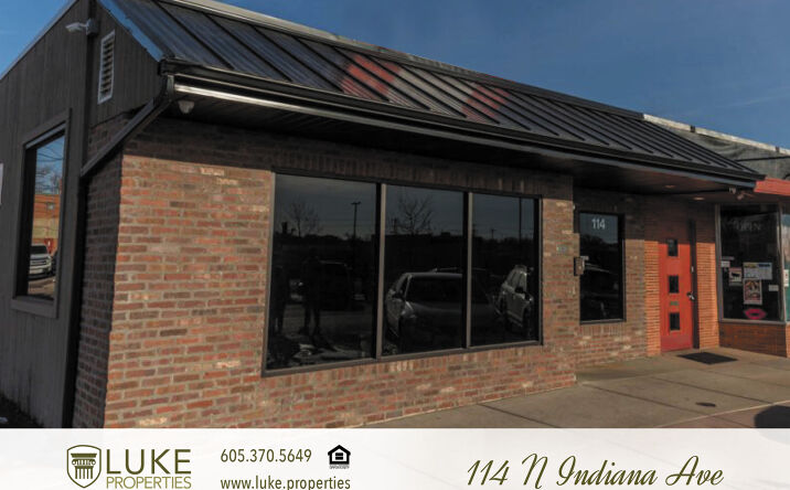 Pictures of Retail property located at 114 N Indiana Ave, Sioux Falls, SD 57103 for lease - image #1