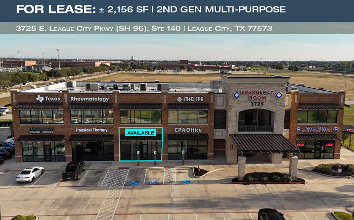 Pictures of Retail property located at 3725 E League City Pkwy, League City, TX 77573 for lease - image #1
