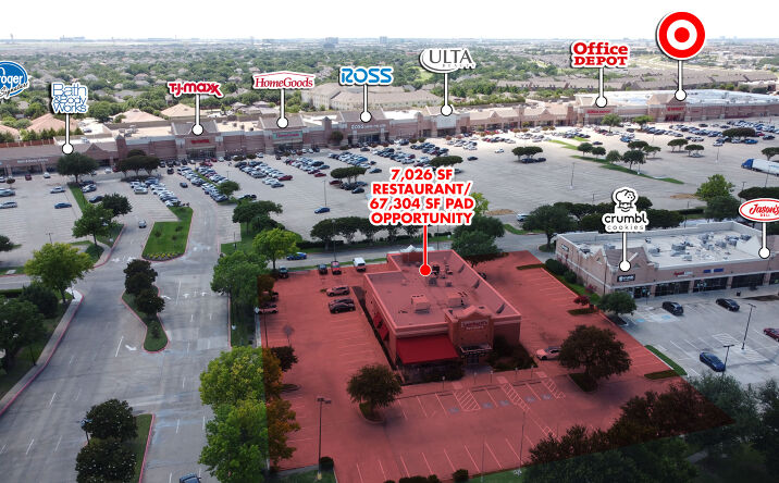 Pictures of Retail, Land, Restaurant property located at 7701 N MacArthur Blvd, Irving, TX 75063 for lease - image #1