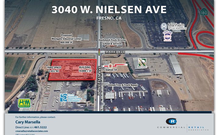 Pictures of Industrial property located at 3040 W Nielsen Ave, Fresno, CA 93706 for lease - image #1
