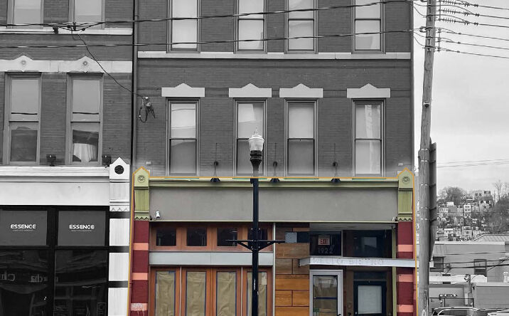 Pictures of Retail, Restaurant property located at 1922 E Carson St, Pittsburgh, PA 15203 for lease - image #1