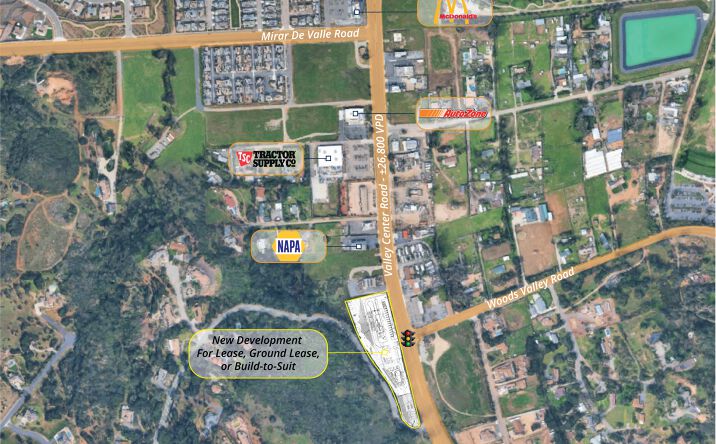 Pictures of Retail, Restaurant, Land property located at 27326 Valley Center Rd, Valley Center, CA 92082 for lease - image #1