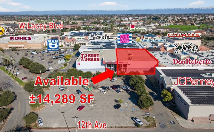Pictures of Retail property located at 1673 W Lacey Blvd, Hanford, CA 93230 for lease - image #1