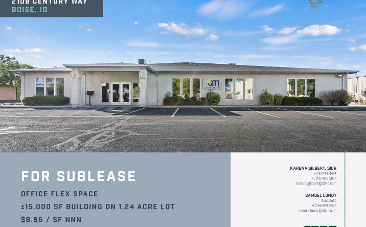 Pictures of Office, Industrial property located at 2108 Century Way, Boise, ID 83709 for lease - image #1