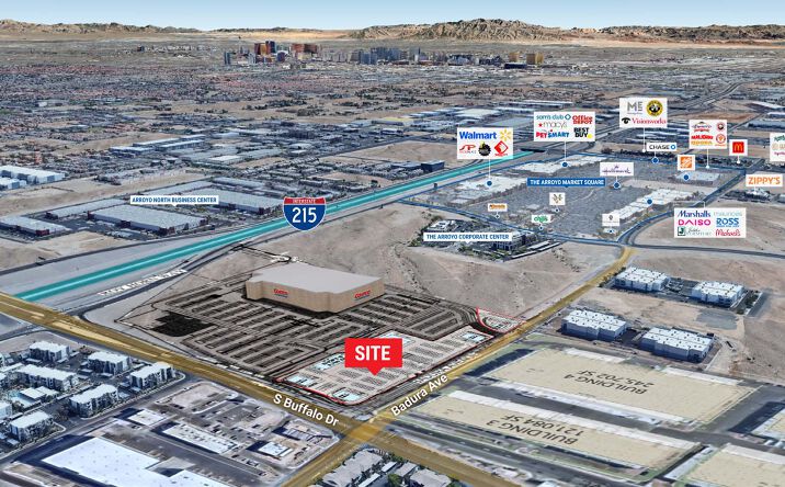 Pictures of Retail property located at SEC I-215 & Buffalo Dr, Las Vegas, NV 89113 for lease - image #1