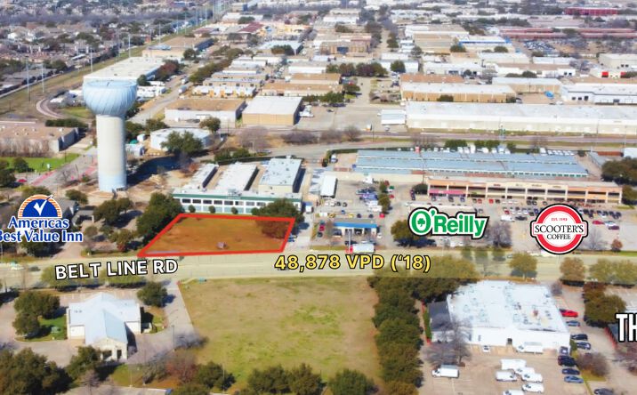 Pictures of Retail, Land property located at 4007 Belt Line Rd, Addison, TX 75001 for lease - image #1