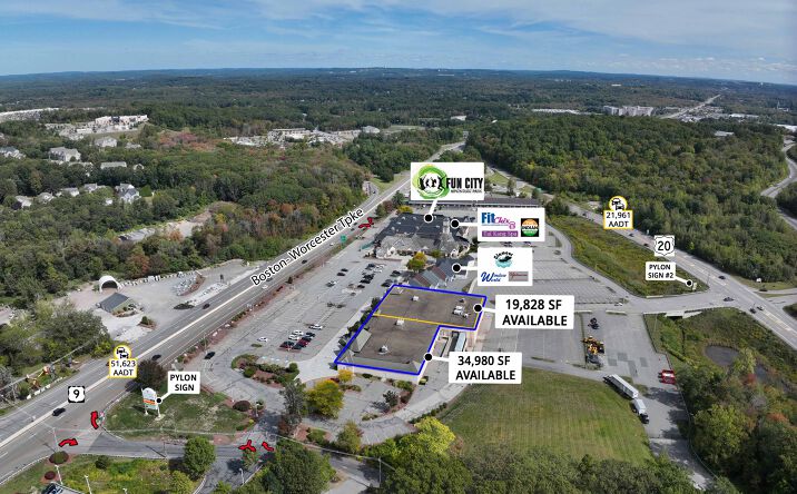 Pictures of Retail, Restaurant property located at 1000 Boston Tpke, Shrewsbury, MA 01545 for lease - image #1