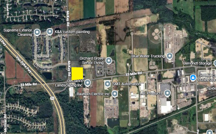 Pictures of Retail, Office property located at 33 Mile Rd and McKay, Bruce Township, MI 48065 for lease - image #1