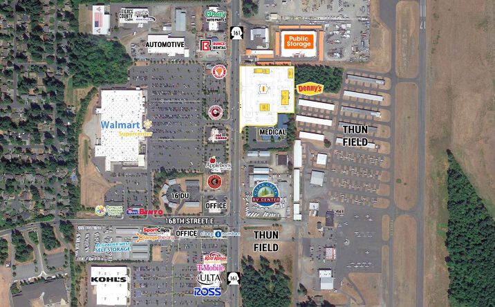 Pictures of Retail property located at 16511 Meridian E, Puyallup, WA 98375 for lease - image #1
