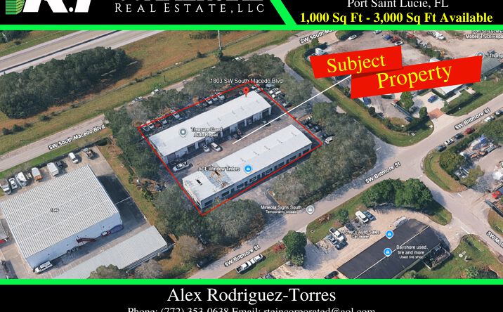 Pictures of Industrial, Special Purpose property located at 1803 SW South Macedo Blvd, Port St. Lucie, FL 34984 for lease - image #1