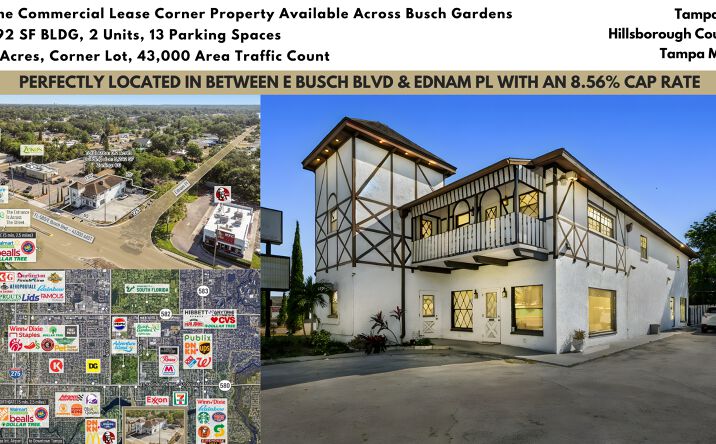 Pictures of Retail, Office property located at 3601 E Busch Blvd, Tampa, FL 33612 for lease - image #1