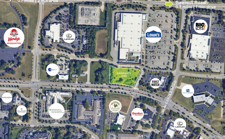 Pictures of Retail property located at 4000 W Dublin-Granville Rd, Dublin, OH 43017 for lease - image #1