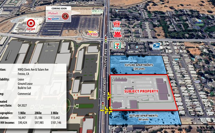 Pictures of Retail property located at 165 N Clovis Ave, Fresno, CA 93727 for lease - image #1