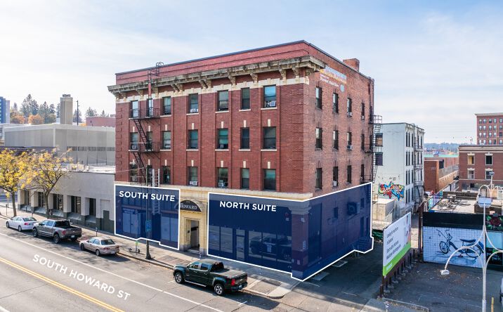 Pictures of Retail property located at 224 S Howard St, Spokane, WA 99201 for lease - image #1