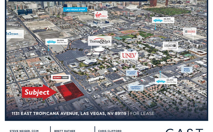 Pictures of Retail property located at 1131 E Tropicana Ave, Las Vegas, NV 89119 for lease - image #1