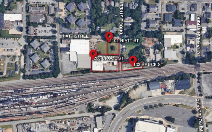 Pictures of Industrial property located at 206 Bruce St, Greensboro, NC 27403 for lease - image #1