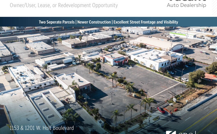 Pictures of Retail property located at 1153 &1201 W Holt Blvd, Ontario, CA 91762 for lease - image #1