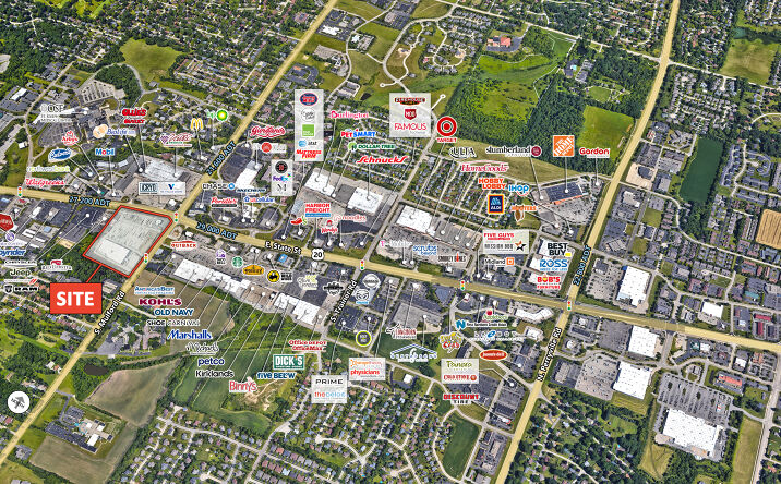 Pictures of Retail, Land property located at 5949 E State St, Rockford, IL 61108 for lease - image #1