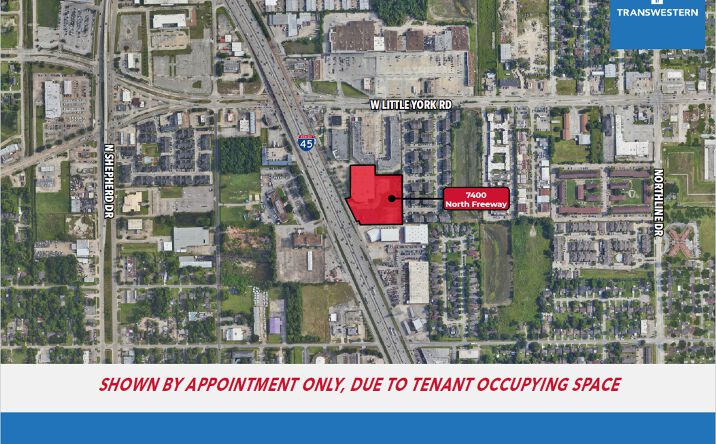 Pictures of Industrial, Office property located at 7400 North Fwy, Houston, TX 77076 for lease - image #1