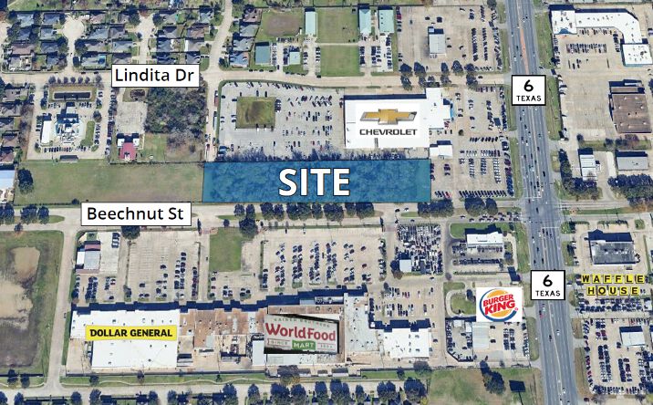 Pictures of Land property located at 14624 Beechnut St, Houston, TX 77083 for lease - image #1