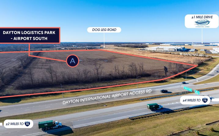 Pictures of Industrial, Land property located at Dayton Logistics Park - Airpark, Vandalia - Dayton, OH 45377 for lease - image #1