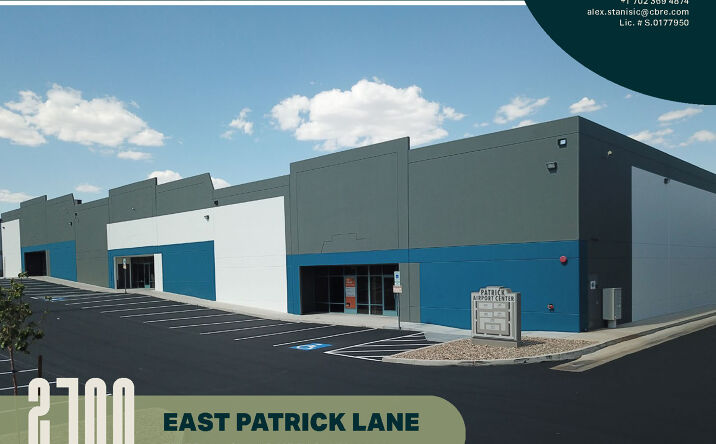 Pictures of Industrial property located at 2700 E Patrick Ln, Las Vegas, NV 89120 for lease - image #1