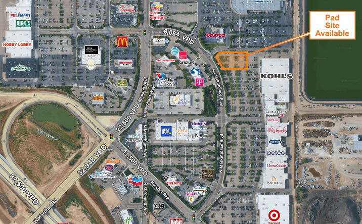 Pictures of Land, Retail, Restaurant property located at 16566 N Marketplace Blvd, Nampa, ID 83687 for lease - image #1