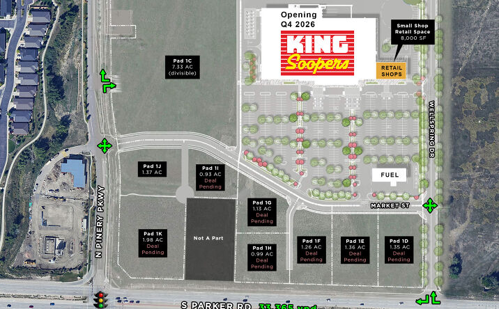 Pictures of Retail property located at 6513 N Pinery Pkwy, Parker, CO 80134 for lease - image #1
