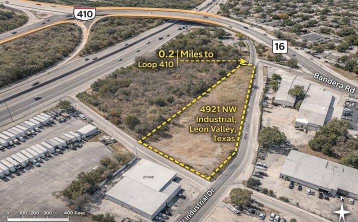Pictures of Industrial, Land property located at 4921 NW Industrial Dr, Leon Valley, TX 78238 for lease - image #1