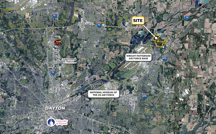 Pictures of Industrial, Land property located at 0 Sandhill Road, Fairborn, OH 45324 for lease - image #1