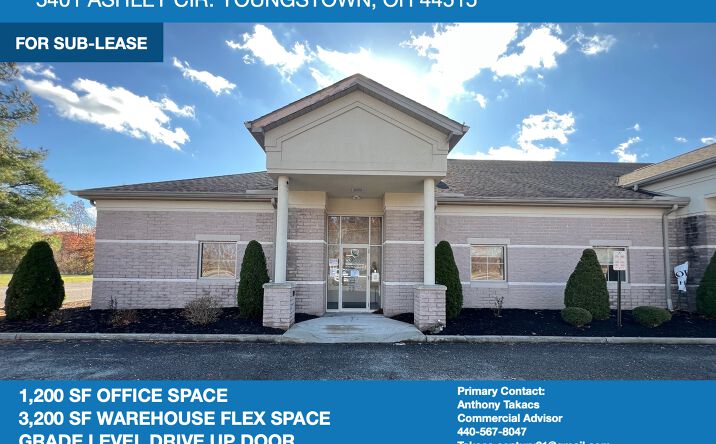 Pictures of Retail, Office, Industrial property located at 5401 Ashley Cir, Youngstown, OH 44515 for lease - image #1