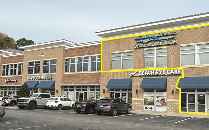Pictures of Retail, Office property located at 4388 Holland Rd, Virginia Beach, VA 23452 for lease - image #1