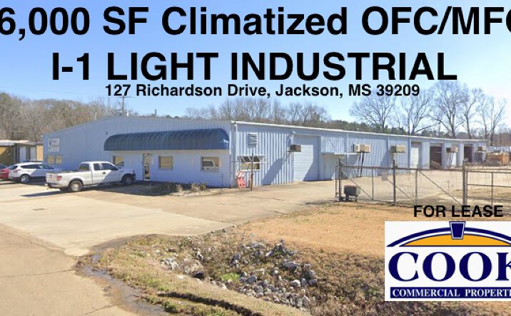 Pictures of Industrial property located at 127 Richardson Dr, Jackson, MS 39209 for lease - image #1
