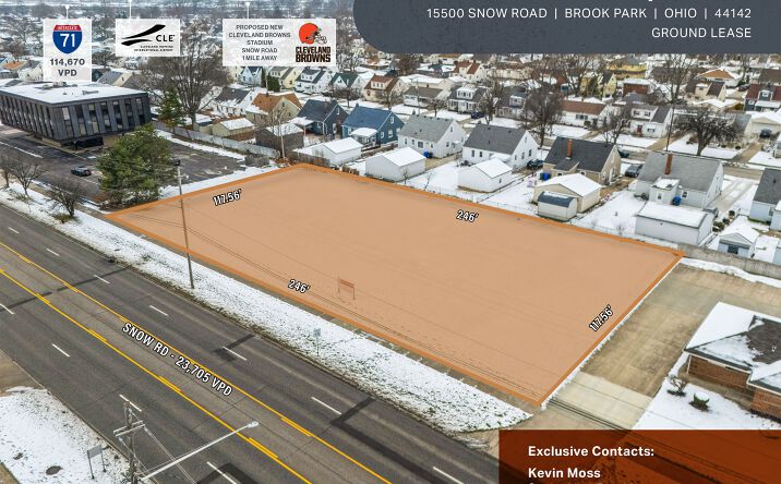 Pictures of Land property located at 15500 Snow Rd, Brook Park, OH 44142 for lease - image #1