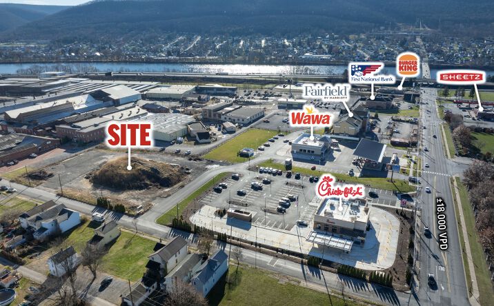 Pictures of Land property located at 835 1st St, Williamsport, PA 17701 for lease - image #1