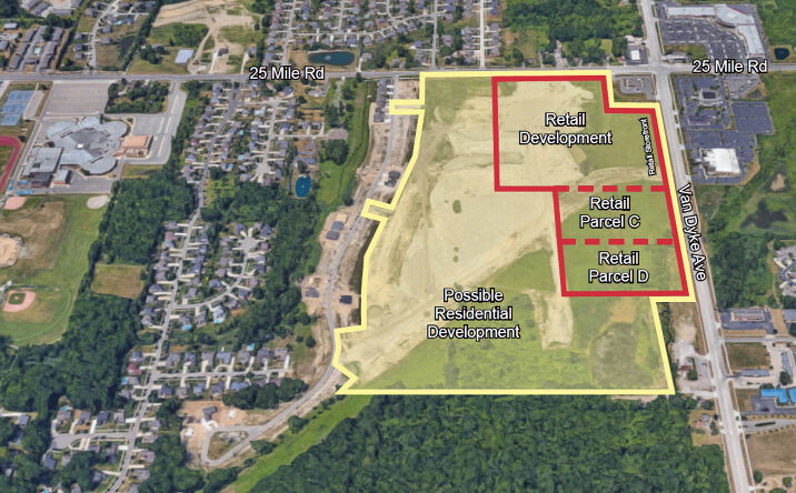 Pictures of Retail property located at 25 Mile and Van Dyke, Shelby Charter Twp, MI 48316 for lease - image #1