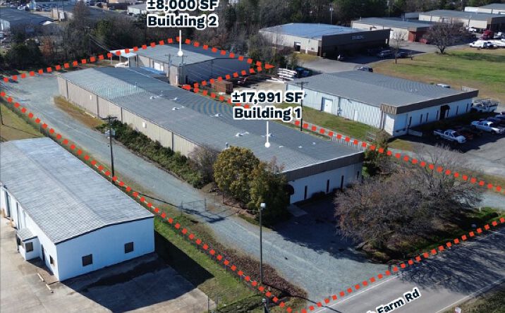 Pictures of Industrial property located at 3380 Smith Farm Rd, Matthews, NC 28104 for lease - image #1