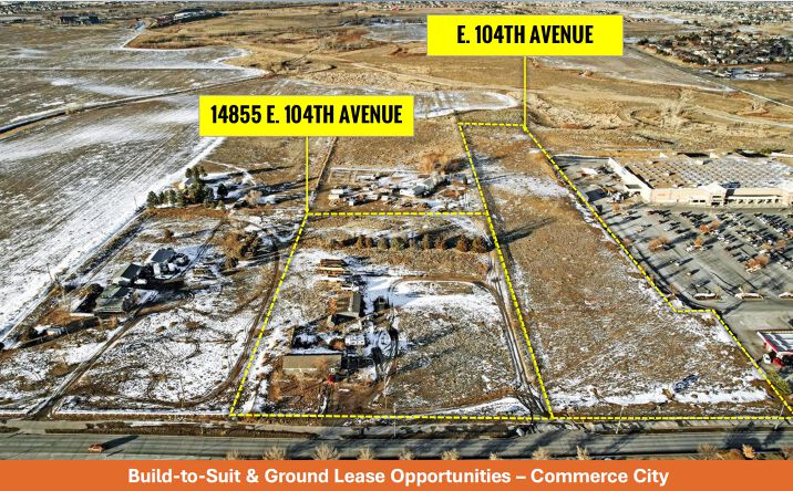 Pictures of Retail, Land, Restaurant property located at 14855 E 104th Ave, Commerce City, CO 80022 for lease - image #1