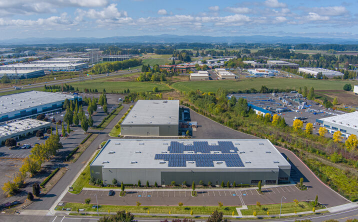 Pictures of Industrial property located at 5585 NE Wagon Dr, Hillsboro, OR 97124 for lease - image #1