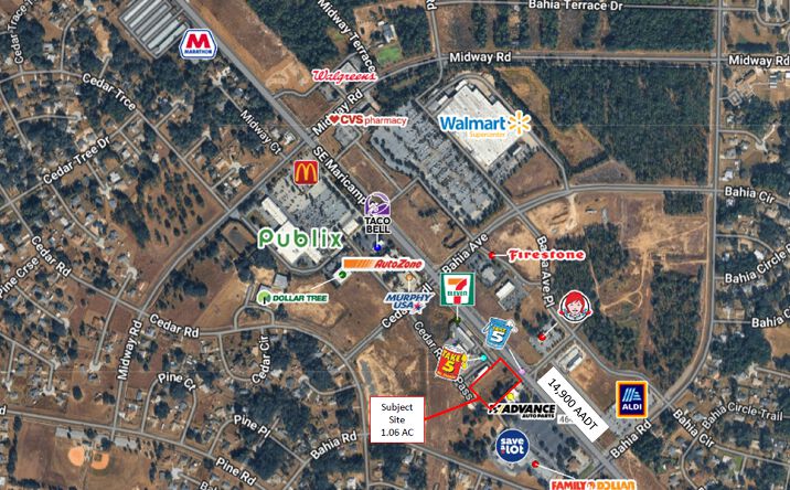 Pictures of Retail, Land, Restaurant property located at 9256 SE Maricamp Rd, Ocala, FL 34472 for lease - image #1