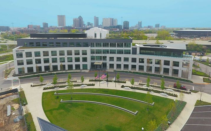 Pictures of Office property located at 555 Edgar Waldo Way, Columbus, OH 43215 for lease - image #1