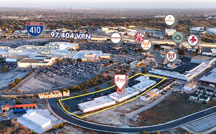 Pictures of Retail property located at 3327 Wurzbach Rd, San Antonio, TX 78238 for lease - image #1