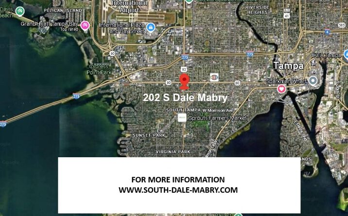 Pictures of Retail, Restaurant, Land property located at 202 S Dale Mabry Hwy, Tampa, FL 33609 for lease - image #1