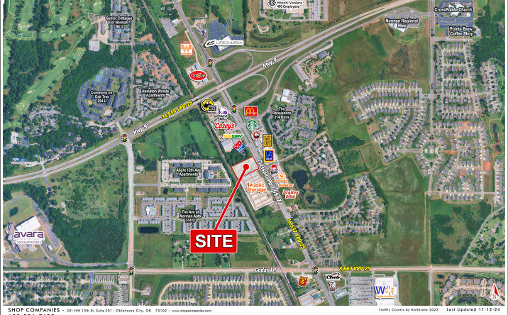 Pictures of Land property located at 3160 Classen Blvd, Norman, OK 73071 for lease - image #1