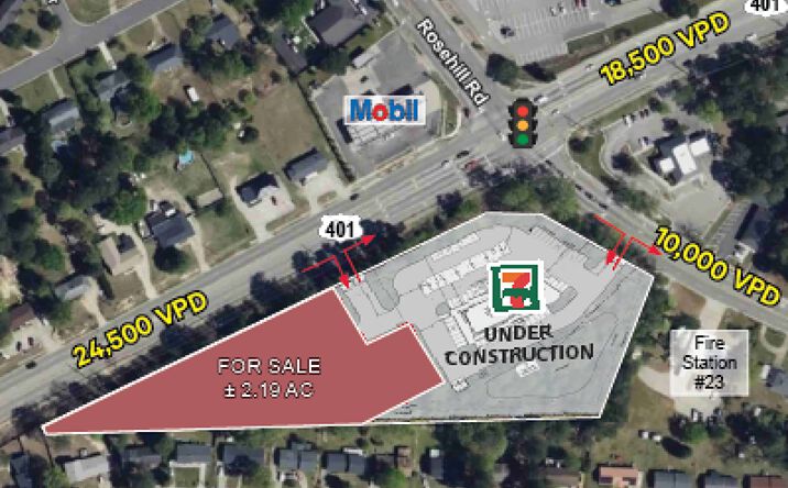 Pictures of Retail property located at 3275 Rosehill Rd, Fayetteville, NC 28301 for lease - image #1