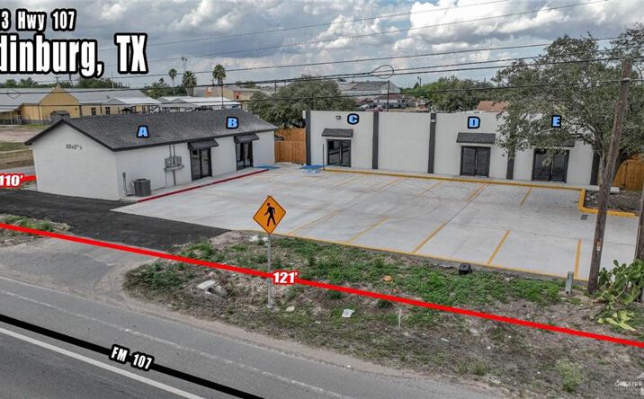 Pictures of Land property located at 8713 State Highway 107 # C, Edinburg, TX 78542 for lease - image #1