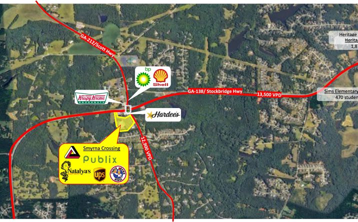 Pictures of Retail property located at 2880 GA-212, Conyers, GA 30094 for lease - image #1