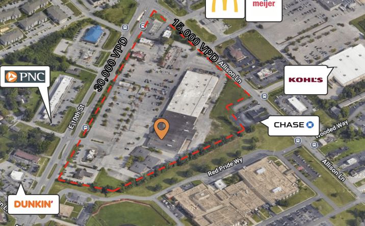 Pictures of Retail property located at 2958 E 10th St, Jeff, IN 47130 for lease - image #1